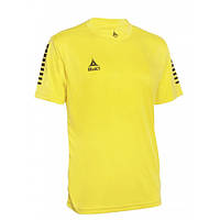 Футболка SELECT Pisa player shirt s/s (029) желто/черный, XXL