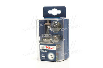 Лампа фарна (набір) H4 12V 60/55W P43t minibox (вир-во Bosch) 1 987 301 101 UA53
