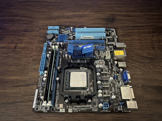 Игровой комплект: материнская плата ASUS + AMD Athlon x4 640 + 8GB DDR3 ...