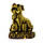 Статуетка собака на монетах гороскоп 13х9,5 см бронзова (C5283), фото 3