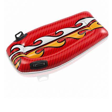 Дитяча дошка для катання Intex 58165 "Серфінг", 112 х 62 см, червоний