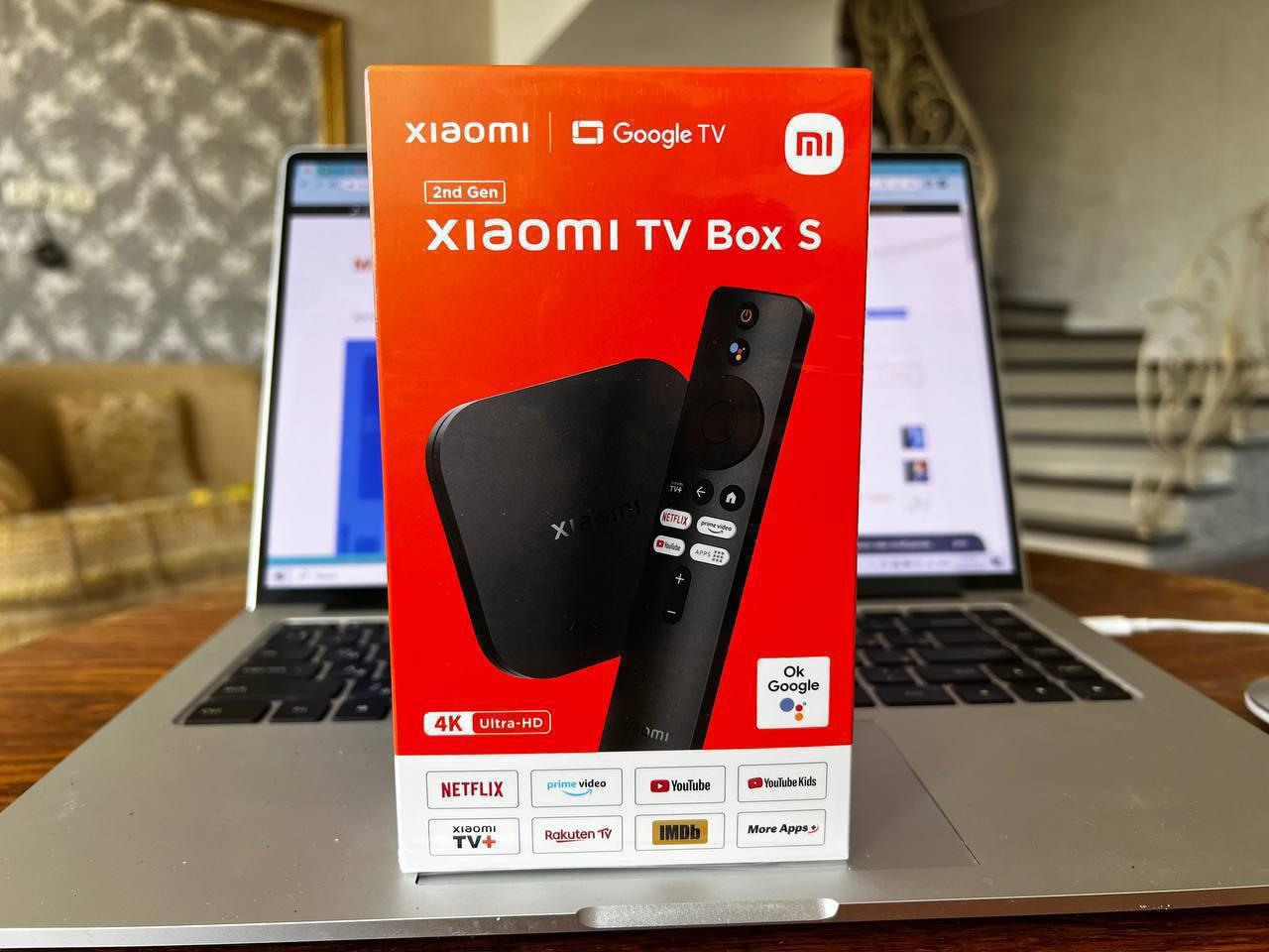 Приставка для телевізора розумна Xiaomi Mi Box S 2nd Gen MDZ-28-AA, фото 1