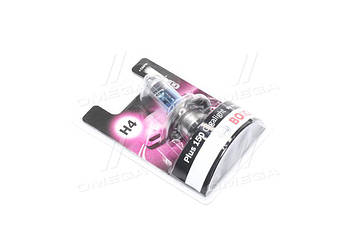 Лампа розжарювання H4 12V 60/55W P43t GigaLight +150 (blister 1шт) (вир-во Bosch) 1987301136 UA53