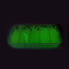 М'яка приманка дощовий черв'як світиться в темряві 100 штук 4 см, фото 3