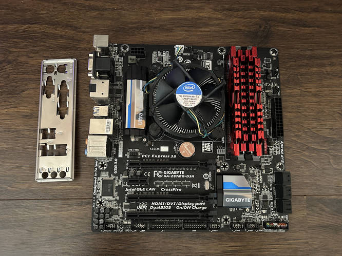 Игровой комплект: материнская плата ASUS + Intel Core i7-4790 + 16GB ...