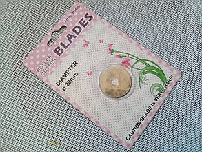 Запасне лезо для роликового (розкрійного) ножа, 28мм YL-649