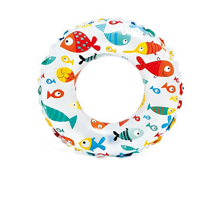 Надувне коло Intex 59230 «Рибка», 51 см