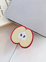 Захист кабелю від перетирання, органайзер для кабелю Яблуко Apple, фото 2