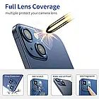Захисне скло на камеру iPhone Glitter Camera Lens Green, фото 3