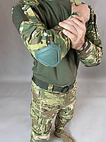 Военная рубашка Убакс Tactic CORD (с налокотником), боевая рубашка, мультикам