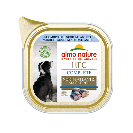 Вологий корм для собак Almo Nature HFC Dog Complete північноатлантична скумбрія 85 г, фото 1