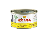 Влажный корм для собак Almo Nature HFC Dog Natural с куриной голенью 95 г