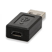 Перехідник адаптер MicroUSB F — USB M (мама/тато), фото 5