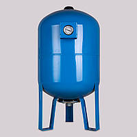 Гидроаккумулятор INNOVATECH 60л, вертикальный, 10 атм (на ножках с манометром), синий INTVLm 60/10 blue