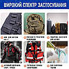 Тактичний карабін фіксатор D-подібний Tornado Grimloc. Green. MOLLE (4шт). Туристичний карабін для системи Молле., фото 7