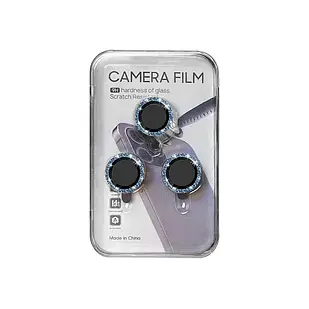 Захисне скло на камеру iPhone Glitter Camera Lens Blue
