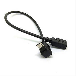 Кабель перехідник Mini USB F (мама) — Micro USB M (тато) UP, фото 4