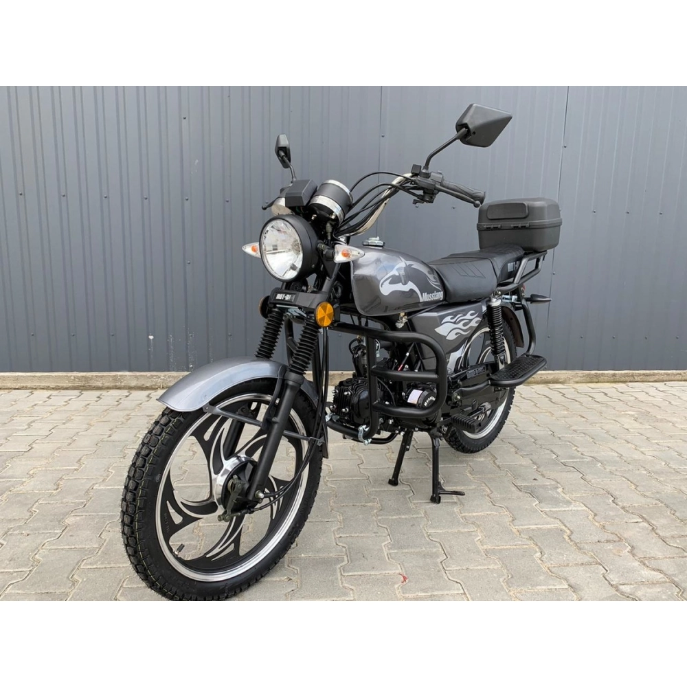 Мопед Musstang Alfa MT125-2 Мустанг альфа Сірий