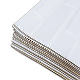 Самоклеюча 3D панель Біла кладка В РУЛОНІ 3080x700x5мм, фото 3