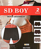 Трусы мужские боксеры баталы вискоза SD BOY, размеры 5XL-8XL, 7353