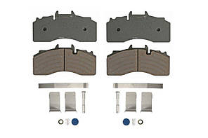 Гальмівні колодки комплект вісь і супорт BPW