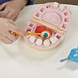 Зубний лікар ігровий стоматолог лікар дитячий набір пластилін інструменти бормашина на батарейках, фото 2