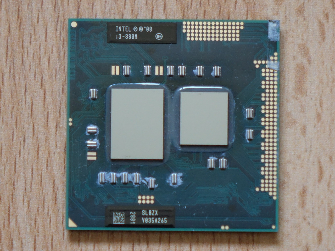 Процесор для ноутбука Intel I3-380M SLBZX, 2.53 GHz, Socket G1 PGA988, БУ