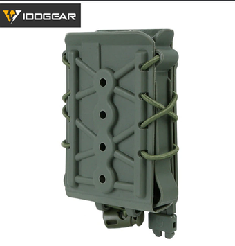 Пластиковий підсумок Idogear для магазину на Molle 7,62/5,56 кал. Green