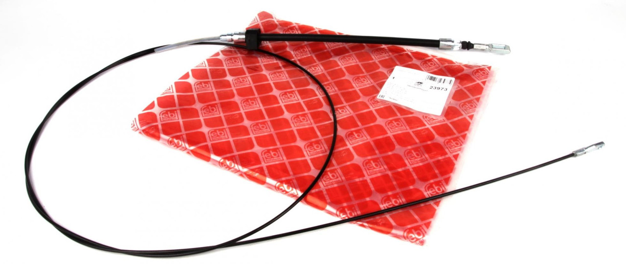 Трос ручника центральний (довга база) MB Sprinter 208-416, VW LT 28-46 1996-2006 - Febi (Німеччина) - 23973