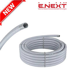 Металорукав в ПВХ ізоляції РЗ-Ц-П d08 (100м), ІР65, оцинкований, E.NEXT, (s032027)