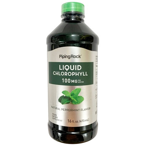 Хлорофіл Piping Rock Liquid Chlorophyll 100 mg (473 мл.)
