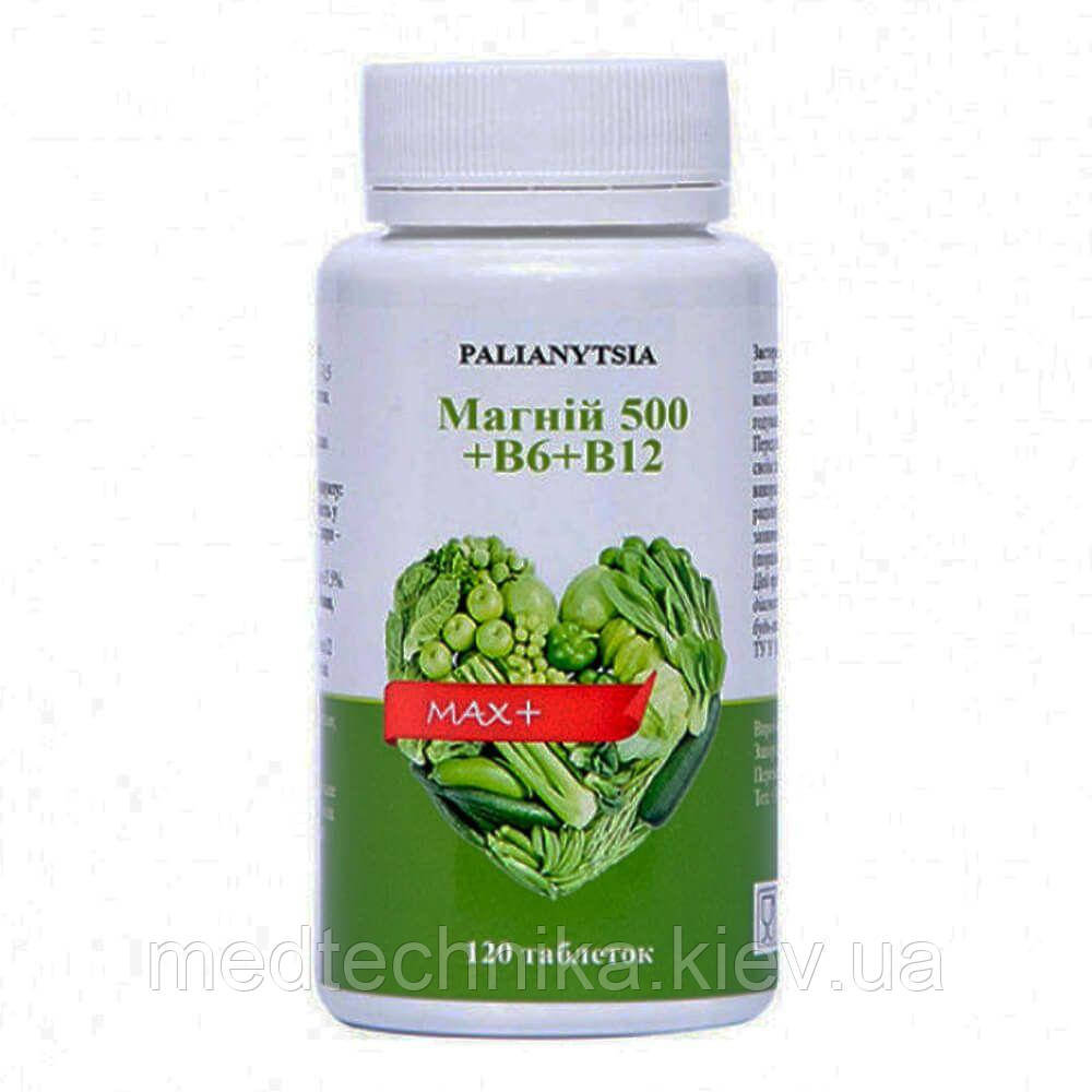 ДД Магній+В6+В12,120 таблеток, Palianytsia, фото 1