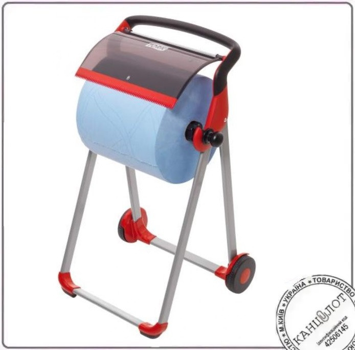 Диспенсер підлоговий TORK 652008 , рулон, паперові рушники, метал/пластик, фото 1