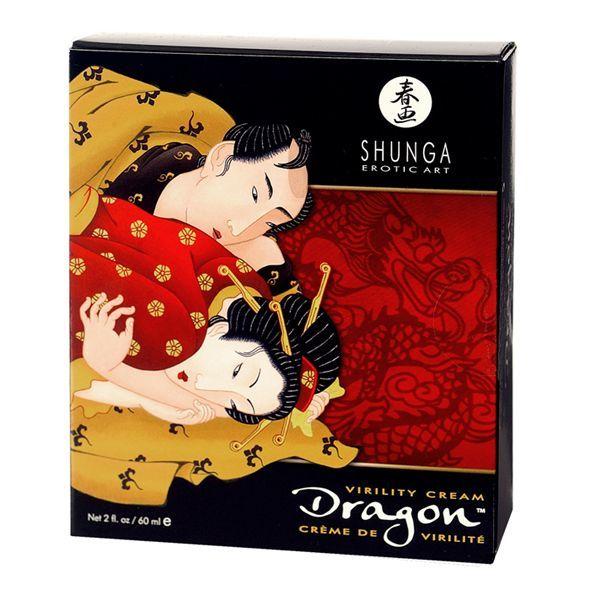 Стимулюючий крем для пар з ефектом тепло-холод та поколювання - Shunga Dragon Cream (60 мл)