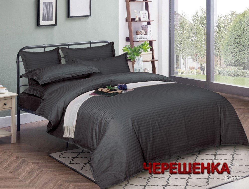 Тканина для постільної білизни Страйп-сатин ST18-5203 (30м)