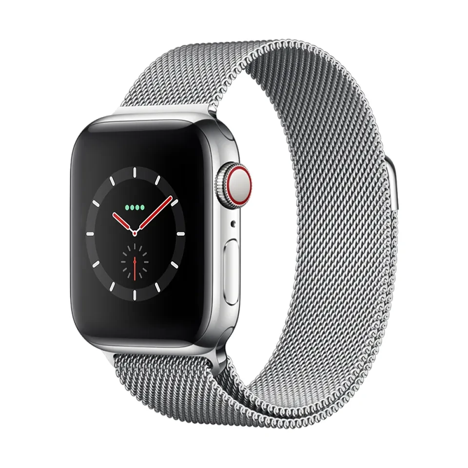 Ремінець для Apple Watch Milanese Loop Silver • 42/44/45/49mm.
