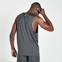 Чоловіча безрукавка Myprotein Men's Linear Line Graphic Essentials Training Tank Top - Gun Metal 3XL, фото 4