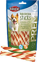 М'ясні палички для собак з куркою та рибою Trixie Premio Fish Chicken Sticks 80 г, ТХ-31747