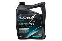 Моторные масла WOLF OFFICIALTECH 0W-30 5л