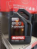 Моторна олива MOTUL / 8100 X-power 10W60 / 4 л