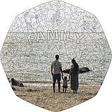 Середній Фігурний Дерев'яний Фото Пазл Woods Story За Вашим Фото Сім'я L, фото 5