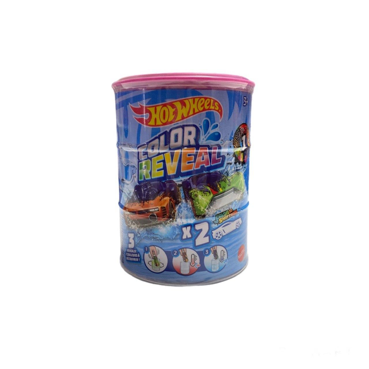 Ігровий набір Хот Вілс Змінює колір (2 машинки) 1:64 Hot Wheels Color Reveal GYP13 в асортименті