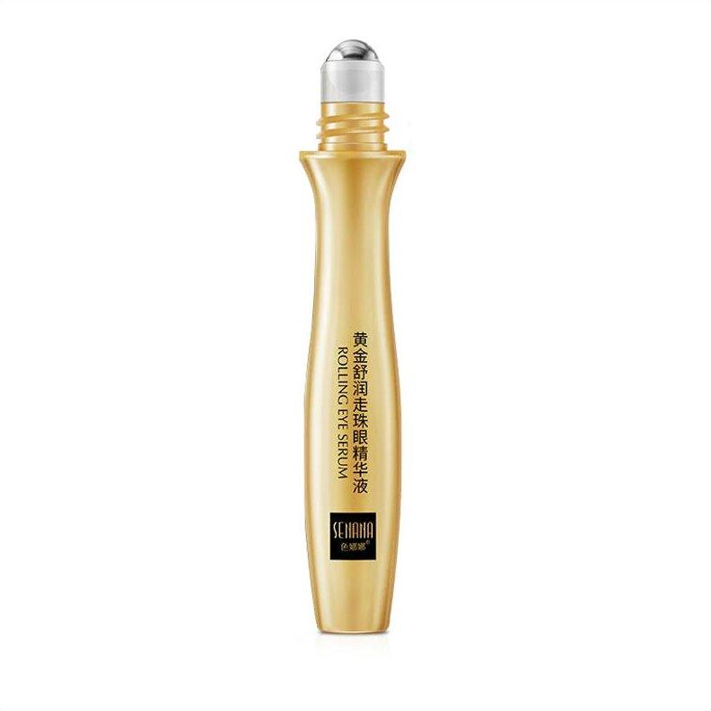 Роликова сироватка для зони навколо очей Senana Pure Gold 24k, 15мл