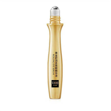 Опт Роликова сироватка для зони навколо очей Senana Pure Gold 24k, 15мл, фото 1