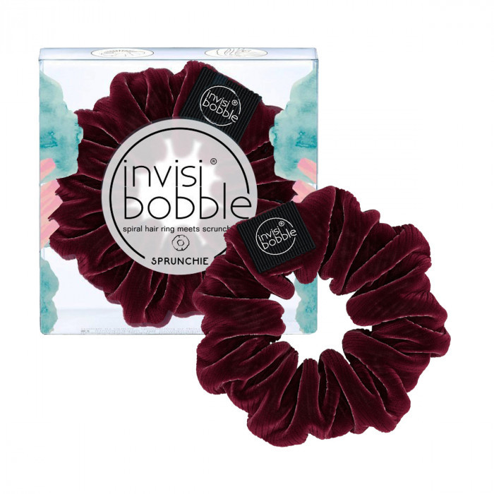 Резинка браслет для волосся Invisibobble SPRUNCHIE Red Wine Is Fine, фото 1