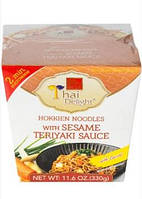 Тайская Лапша в коробочке с кунжутным соусом Терияки Sesame Teriyaki Sauce Hokkien Thai Delight 330 г