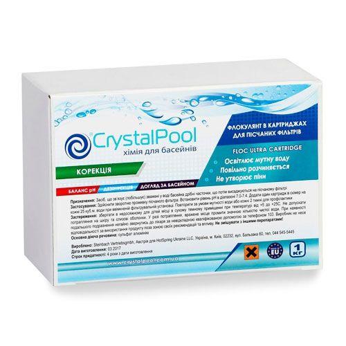 Флокулянт Floc Ultra Cartridge 1кг Crystal Pool