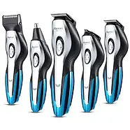 Бездротова акумуляторна машинка для стрижки 11 у 1 Kemei LFQ-KM-5031 Машинка для стрижки волосся, фото 2