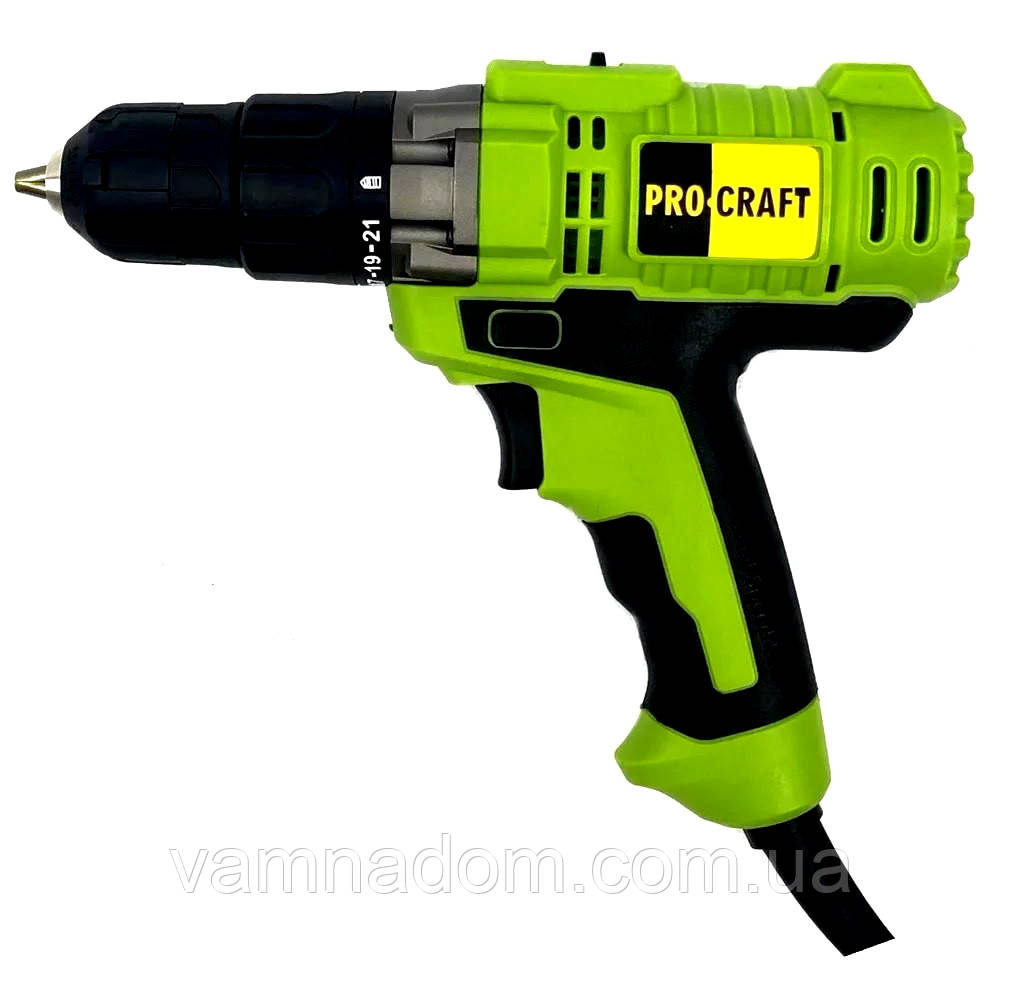 Шурупокрут мережевий ProCraft PB1350/2 (Двухскоростной)