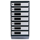 Ящик поштовий багатосекційний ЯП07С (антрацитово-сірий), фото 2